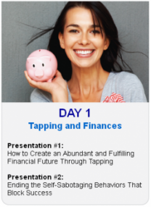 Day 1 - 2013 Tapping World Summit - Tapping and Finances